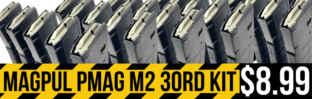 Magpul M2 MOE 30 round kit for $8.99