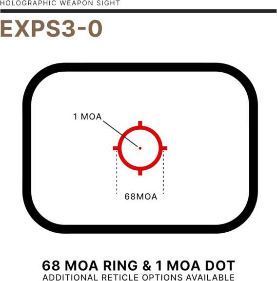 EOTECH EXPS3 Holographic Weapon Sight - Image 3